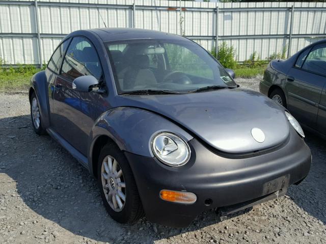 3VWCK31C34M413970 - 2004 VOLKSWAGEN NEW BEETLE 灰色 照片 1