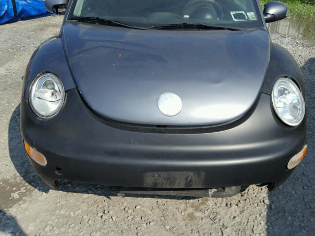 3VWCK31C34M413970 - 2004 VOLKSWAGEN NEW BEETLE 灰色 照片 7