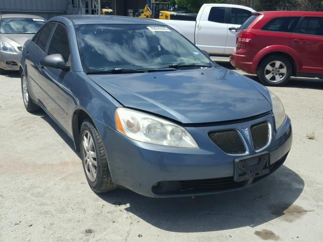 1G2ZG558664280186 - 2006 PONTIAC G6 SE1 TEAL photo 1