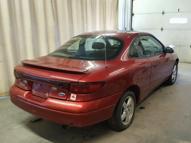 3FAFP11383R109515 - 2003 FORD ESCORT ZX2 RED photo 4