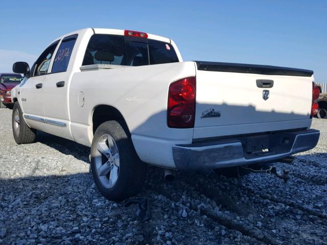 1D7HA18218S637447 - 2008 DODGE RAM 1500 S WHITE photo 3