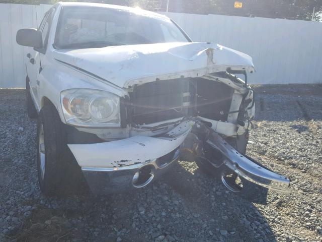 1D7HA18218S637447 - 2008 DODGE RAM 1500 S WHITE photo 9