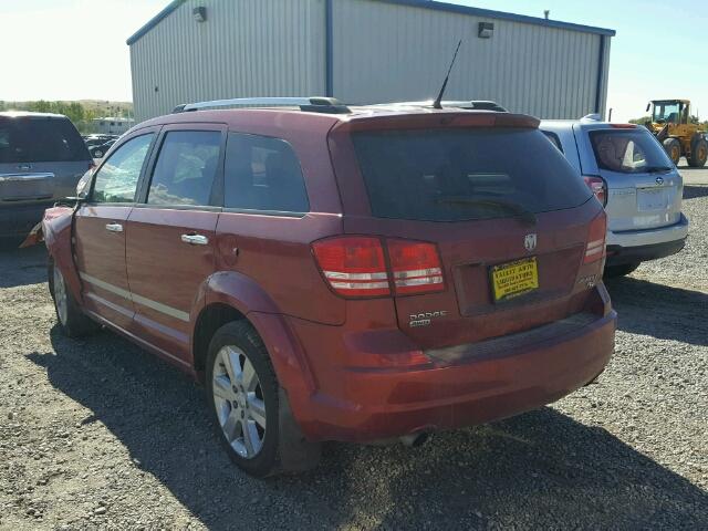 3D4PH6FV7AT111195 - 2010 DODGE JOURNEY R/ RED photo 3