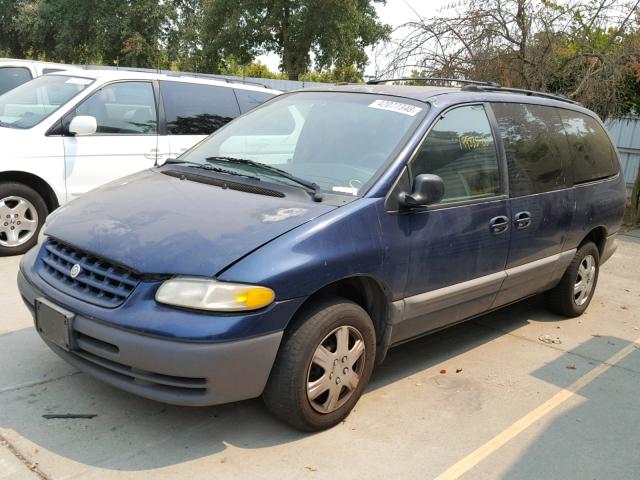 2C4GJ44R9YR832983 - 2000 CHRYSLER GRAND VOYA Mavi foto 2