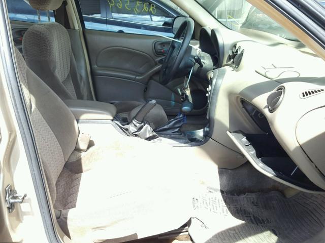 1G2NF52E01C153380 - 2001 PONTIAC GRAND AM S 金色 照片 5