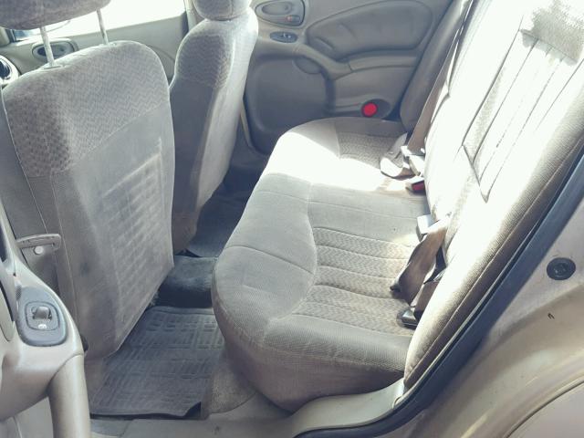 1G2NF52E01C153380 - 2001 PONTIAC GRAND AM S 金色 照片 6