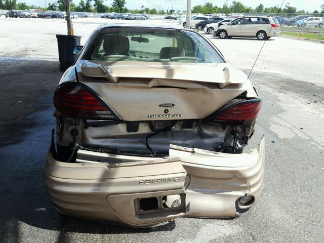 1G2NF52E01C153380 - 2001 PONTIAC GRAND AM S 金色 照片 9