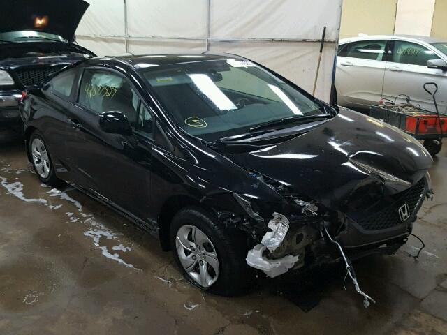 2HGFG3B54DH501007 - 2013 HONDA CIVIC LX BLACK photo 1