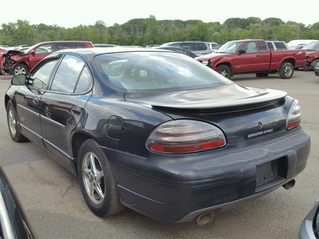 1G2WR5219YF178876 - 2000 PONTIAC GRAND PRIX BLACK photo 3
