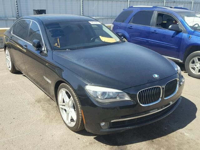 WBAKB8C55BCY66235 - 2011 BMW 750LI BLACK photo 1