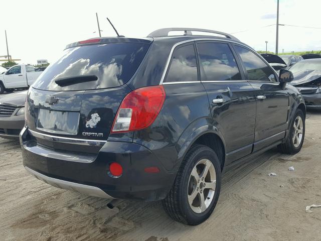 3GNAL3EK5ES578965 - 2014 CHEVROLET CAPTIVA LT BLACK photo 4