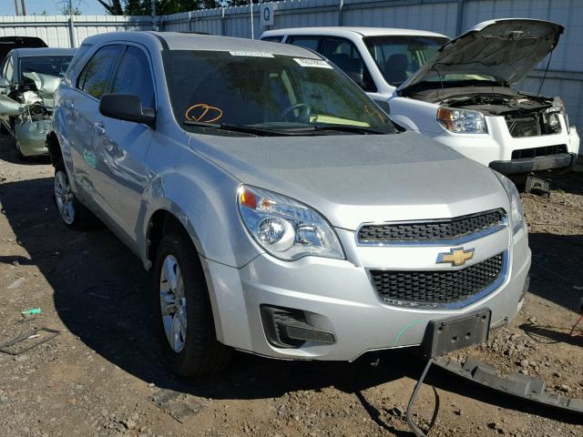 2GNFLEEK1F6206704 - 2015 CHEVROLET EQUINOX LS SILVER photo 1