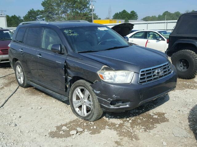 JTEDS42A482004802 - 2008 TOYOTA HIGHLANDER GRAY photo 1