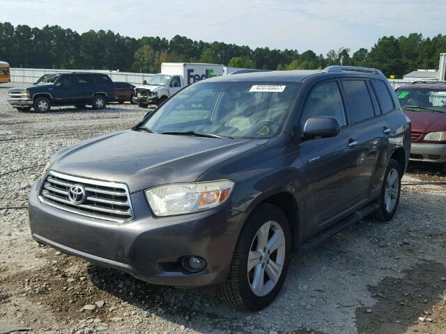 JTEDS42A482004802 - 2008 TOYOTA HIGHLANDER GRAY photo 2