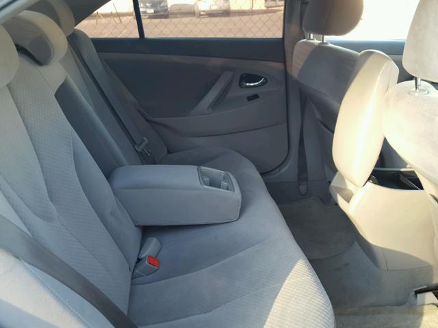 4T4BE46K29R056135 - 2009 TOYOTA CAMRY BASE BLACK photo 6