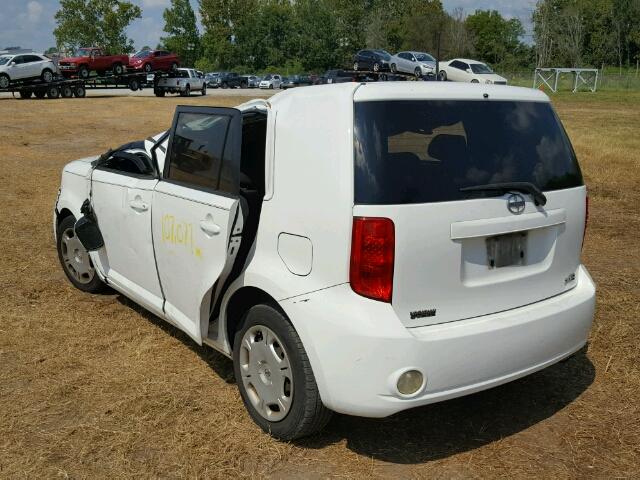 JTLKE50E191093965 - 2009 TOYOTA SCION XB 白色 照片 3