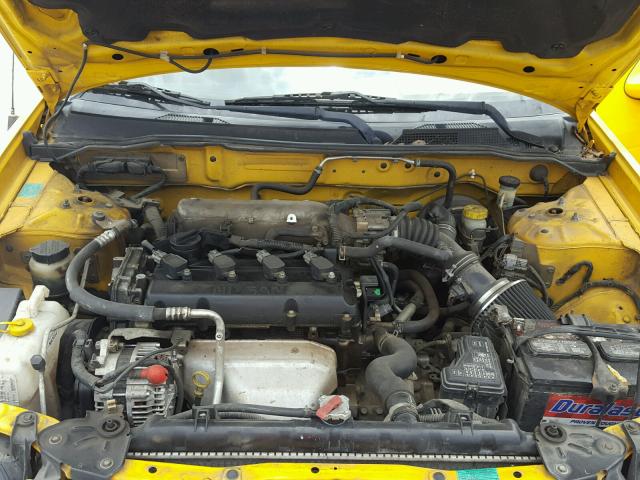 3N1AB51D34L735371 - 2004 NISSAN SENTRA SE- YELLOW photo 7