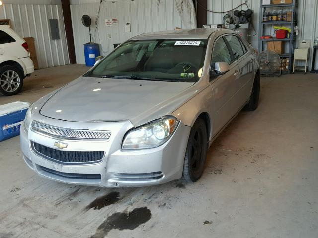 1G1ZH57B994231675 - 2009 CHEVROLET MALIBU 1LT 银色 照片 2