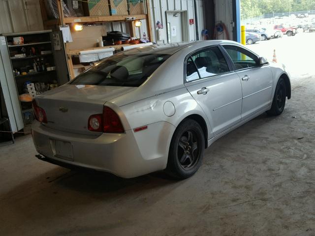 1G1ZH57B994231675 - 2009 CHEVROLET MALIBU 1LT 银色 照片 4