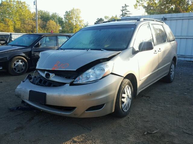 5TDZA23C86S490859 - 2006 TOYOTA SIENNA CE GOLD photo 2