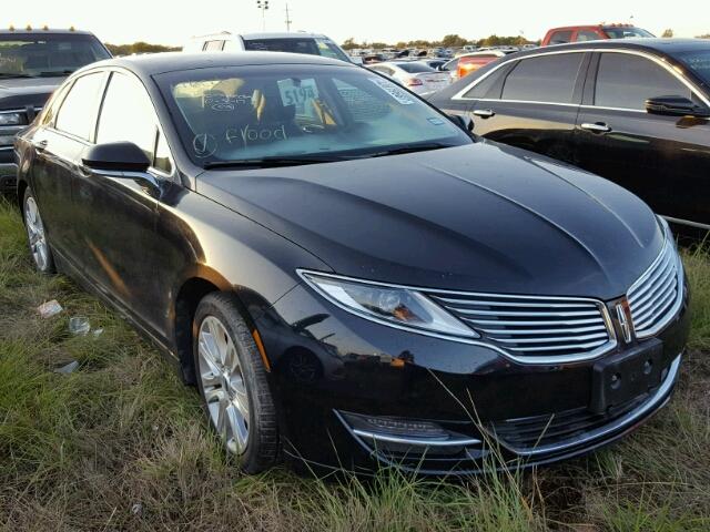 3LN6L2G90GR601416 - 2016 LINCOLN MKZ BLACK photo 1