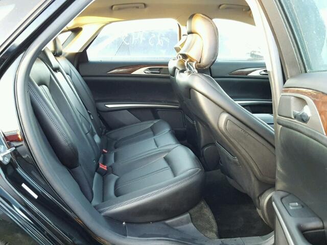 3LN6L2G90GR601416 - 2016 LINCOLN MKZ Սև լուսանկար 6