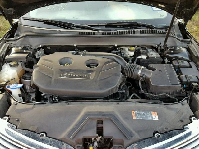 3LN6L2G90GR601416 - 2016 LINCOLN MKZ Սև լուսանկար 7