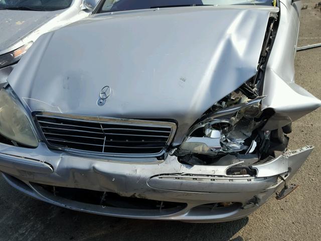 WDBNG70J04A412534 - 2004 MERCEDES-BENZ S 430 SILVER photo 7
