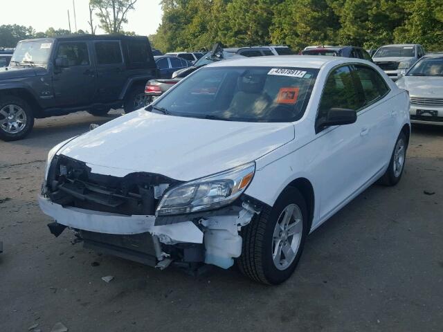 1G11B5SA6DF147971 - 2013 CHEVROLET MALIBU LS WHITE photo 2