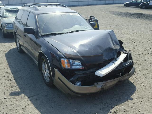 4S3BH665727631216 - 2002 SUBARU LEGACY OUT BLUE photo 1