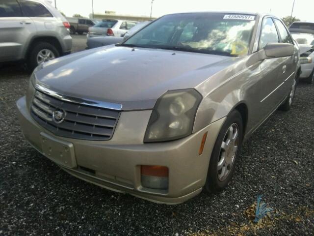 1G6DM57N930153410 - 2003 CADILLAC CTS BEIGE photo 2