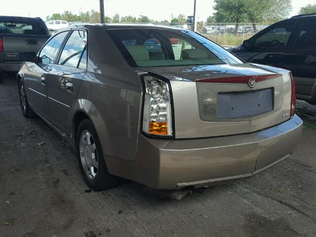 1G6DM57N930153410 - 2003 CADILLAC CTS BEIGE photo 3