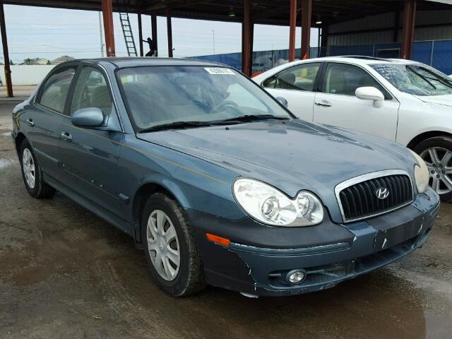 KMHWF25S85A154354 - 2005 HYUNDAI SONATA GL BLUE photo 1