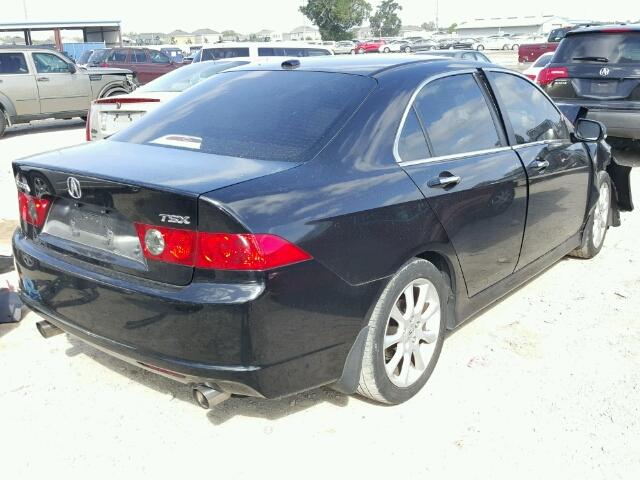 JH4CL96876C021570 - 2006 ACURA TSX BLACK photo 4