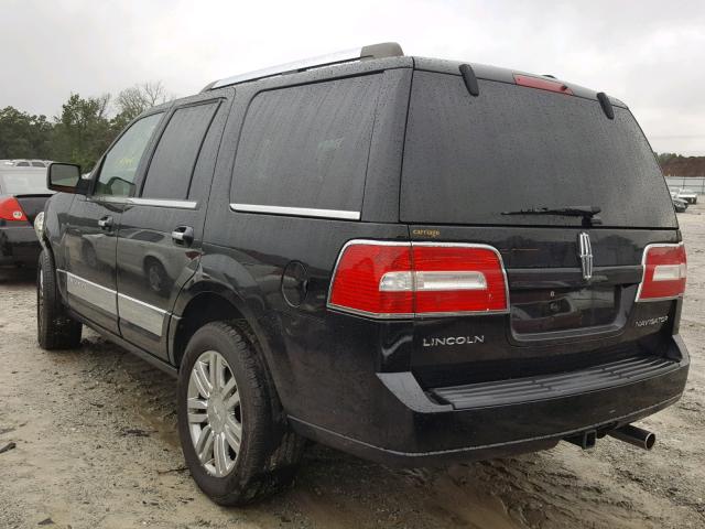 5LMFU275X8LJ19043 - 2008 LINCOLN NAVIGATOR BLACK photo 3
