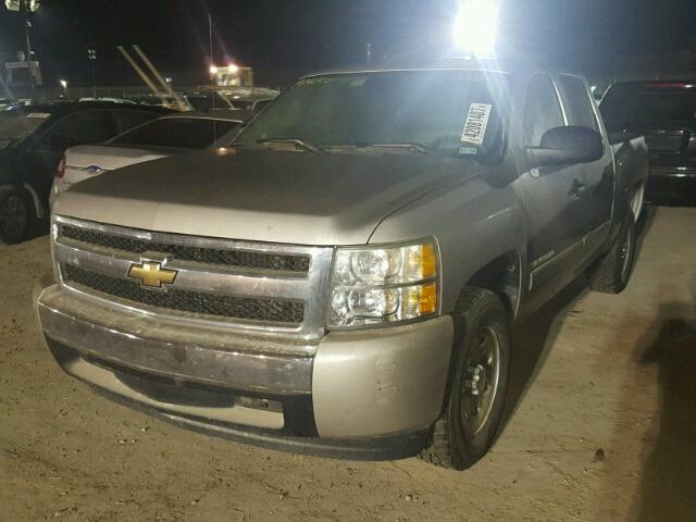 2GCEC13C081329872 - 2008 CHEVROLET SILVERADO TAN photo 2