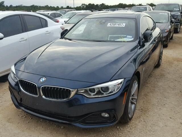 WBA4B1C54FD954774 - 2015 BMW 435 BLACK photo 2