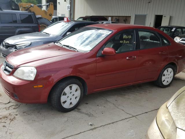 KL5JD56Z37K566105 - 2007 SUZUKI FORENZA BA BURGUNDY photo 10