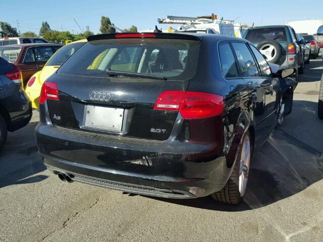 WAUKEAFM7BA063696 - 2011 AUDI A3 PREMIUM BLACK photo 4