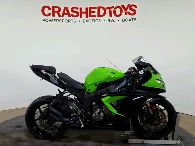 JKBZXJF18EA003857 - 2014 KAWASAKI ZX636 GREEN photo 1