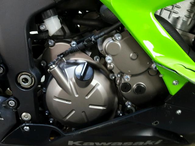 JKBZXJF18EA003857 - 2014 KAWASAKI ZX636 GREEN photo 12