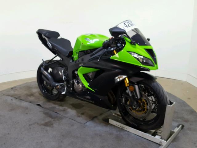 JKBZXJF18EA003857 - 2014 KAWASAKI ZX636 GREEN photo 2