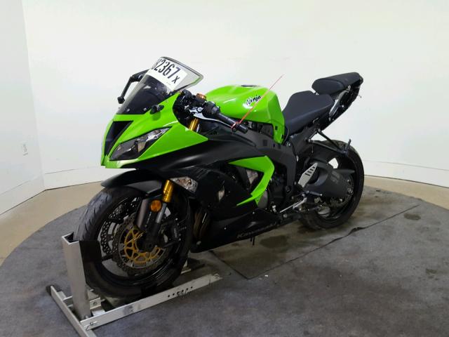 JKBZXJF18EA003857 - 2014 KAWASAKI ZX636 GREEN photo 4