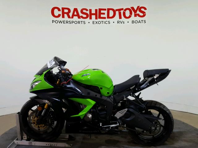 JKBZXJF18EA003857 - 2014 KAWASAKI ZX636 GREEN photo 5