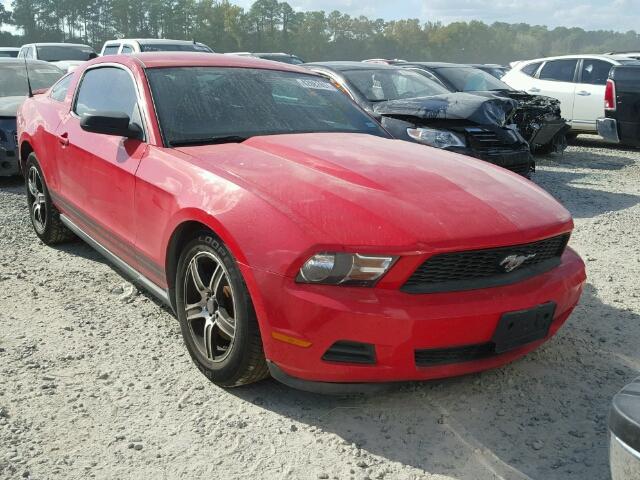 1ZVBP8AM1C5210986 - 2012 FORD MUSTANG RED photo 1