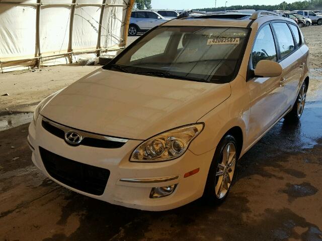 KMHDC8AEXBU106495 - 2011 HYUNDAI ELANTRA TO WHITE photo 2