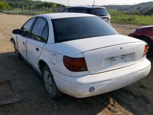 1G8ZH5286YZ107765 - 2000 SATURN SL1 WHITE photo 3