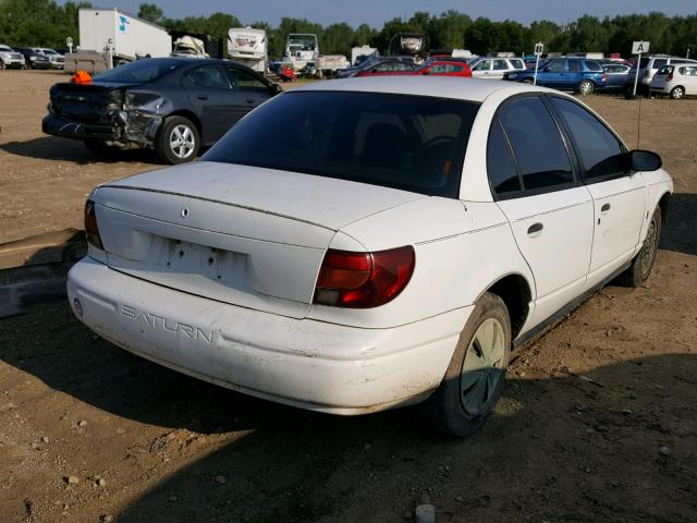 1G8ZH5286YZ107765 - 2000 SATURN SL1 WHITE photo 4