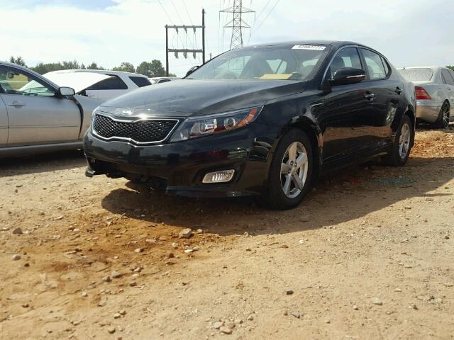 5XXGM4A72FG444980 - 2015 KIA OPTIMA LX BLACK photo 2