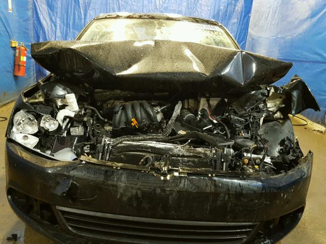 3VW1K7AJ1CM328203 - 2012 VOLKSWAGEN JETTA BASE BLACK photo 9